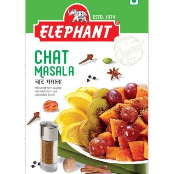 ELEPHANT Chat Masala Powder | Fruit Masala | No Added Preservatives & Colours