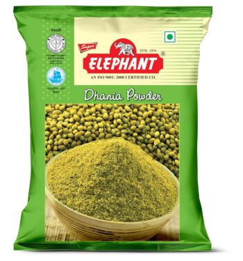 ELEPHANT Coriander Powder | Dhania Powder | No Added Flavours & Colours