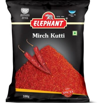 ELEPHANT Kutti Mirch Powder | Lal Mirch Powder | No Added Preservatives & Colours